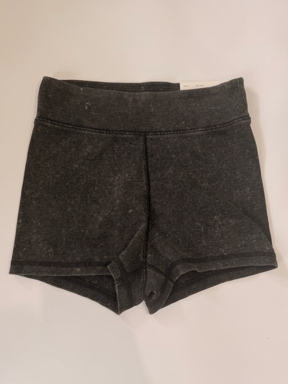 American Eagle Outfitters Charcoal Black Bike Shorts
